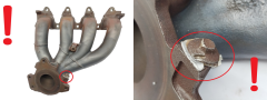 Exhaust Manifold 8200137449 138083 Renault 1.8 2.0 16v 1083