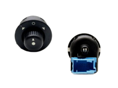 Mirror Adjustment Control Original Citroen Peugeot Xsara Berli 6554N8