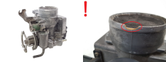 Air Throttle Body Nissan Micra K11 1611972B10 A81-682 Unisia
