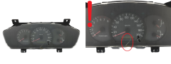 Speedometer/Instrument Cluster Kia Rio 94003-FD140 2004-26200K 54452