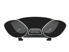 Speedometer/Instrument Cluster Ford Focus BM5T-10849-BLD 55718