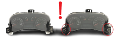 Speedometer/Instrument Cluster Fiat Panda 51711244 503000490700 58536