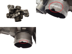 Throttle Body Valve Peugeot Citroen 0345C2 9655971780 1,6 HDI Throttle Body Valve Peugeot Citroen 0345C2 9655971780 1,6 HDI