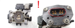 Air Throttle Body Fiat Lancia 0438201505 0132008600 3437022 Bosch