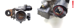 Air Throttle Body Renault 7700861679 7700872188 1.6 8V 1673