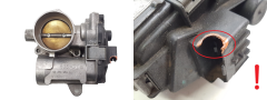 Air Throttle Body Citroen Peugeot 9647925480 50SMP1 1635W2 1490