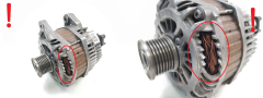 Alternator A004TJ0282 8200654785 Mitsubishi 2.0 dci Renault Laguna 3 