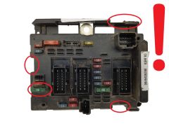 Controller BSM B3 9646405280 PSA Delphi 1285