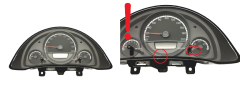 Speedometer/Instrument Cluster VW Up 1S0920861B 53927 Speedometer/Instrument Cluster VW Up 1S0920861B 53927