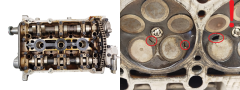 Cylinder Head VWAG 078103373P 2.8 V6 ACK 2