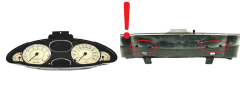 Speedometer/Instrument Cluster Rover 75 YAC110415 110008878015 VDO