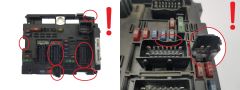 Controller BSM B3 9644038680 PSA Delphi 2033