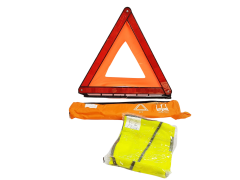 Safety Vest + Warning Triangle Original Renault 7711425750
