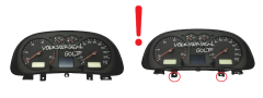 Speedometer/Instrument Cluster VW Golf MK4 Bora 1J0920821B 58748