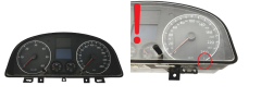 Speedometer/Instrument Cluster VW Touran 1T0920860G 110080217015 51672