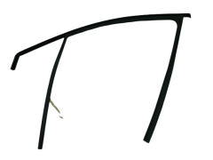 Door Window Seal Right Front Clio 4 803304551R