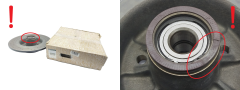 Brake Disc Rear Renault Megane 2 II 2,0 16V 8200443579 Outlet