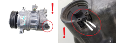 Air Con Compressor/Pump Sanden PXE14 1702P 5N0820803C VW AG 1083