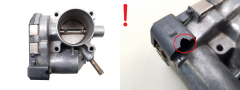 Air Throttle Body VWAG 1.4 030133062A 0280750049 Bosch 2886