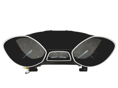 Speedometer/Instrument Cluster Ford Focus MK3 F1ET-10849-BMK RHD Visteon