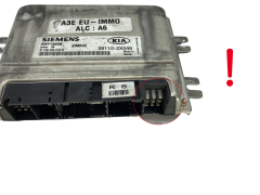 Controller 39110-2X046 5WY1340B SIMK42 KIA Siemens 55185
