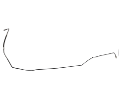 Brake Pipe Right Rear New Original Renault Laguna 2 8200621863