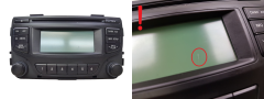 Radio Cd Mp3 Player Hyundai IX20 96160-1K000 PA710JC HMC 1152