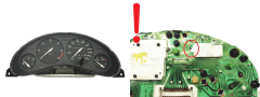 Speedometer/Instrument Cluster Opel Corsa B 88481709 90534402 54275