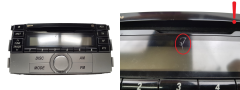 Radio Cd Mp3 Player Daihatsu Terios 2 86180-B4020 Fujitsu 1346