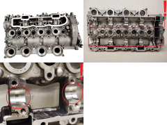 Cylinder Head Ford PSA Volvo 9655911480 9644994680 1.6 16V TDCI G8DB 20