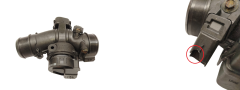 Throttle Body Valve 1,6 hdi 9660030480 0345E4 Peugeot Citroen 5106