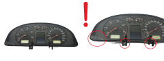 Speedometer/Instrument Cluster VW Passat B5 3B0920822A 110008961015 55162