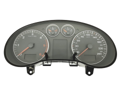 Speedometer/Instrument Cluster Audi A3 8P0920900S 110080296028 VDO Siemens