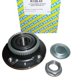 Wheel Hub Rear For Citroen Peugeot R15943 374868 3748.68 SNR
