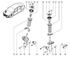 Shock Absorber New Original Original Renault Talisman 543022967R