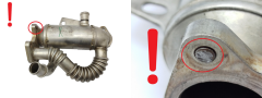 EGR Cooler 7701210150 A2C53212976 Renault Opel Nissan