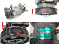 Air Con Compressor/Pump Renault 8200315744 SD6V12 1416K Sanden S11