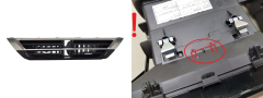 Dashboard Heater Air Vent Citroen C4 3 98356482DX 9835648280 9833772280