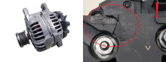 Alternator 8200660034 0124525139 150A Bosch 1.5 DCI Renault 1021