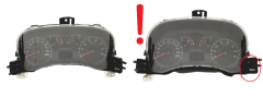 Speedometer/Instrument Cluster Fiat Panda 51711239 503000480900 50408