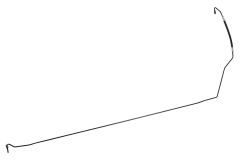 Brake Pipe Left Rear Original Kango II Kubistar Citan 8200441201