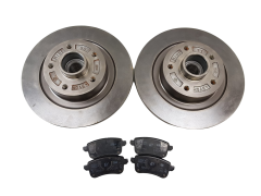 Brake Disc Rear Assy 432024962R 440608235R Renault Scenic 4 290mm 0km