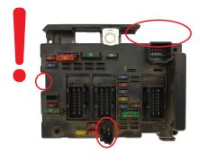 Controller BSM B5 9643537880 PSA Delphi 1215