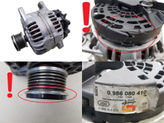 Alternator 0986080410 0124525534 Bosch Renault 150A