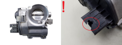 Air Throttle Body Renault 8200166869 8200067219 1.2 16V 2181