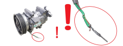 Air Con Compressor/Pump 8200953359--A SD6V12 1918 Sanden Renault Nissan 1034