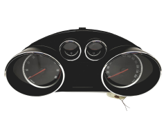 Speedometer/Instrument Cluster Opel Astra J 13328265 600775881 GM 33135