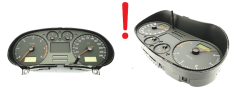 Speedometer/Instrument Cluster Seat Leon W01M0920802D 110080152005 49915