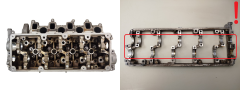 Cylinder Head VWAG 03L103373E 03L103286 2.0 TDI CBA
