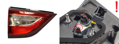 Lamp Left Rear Renault Grand Scenic 4 265556011R Hella 3 Lamp Left Rear Renault Grand Scenic 4 265556011R Hella 3